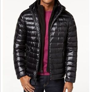 Calvin Klein Men's Hooded Puffer Jacket